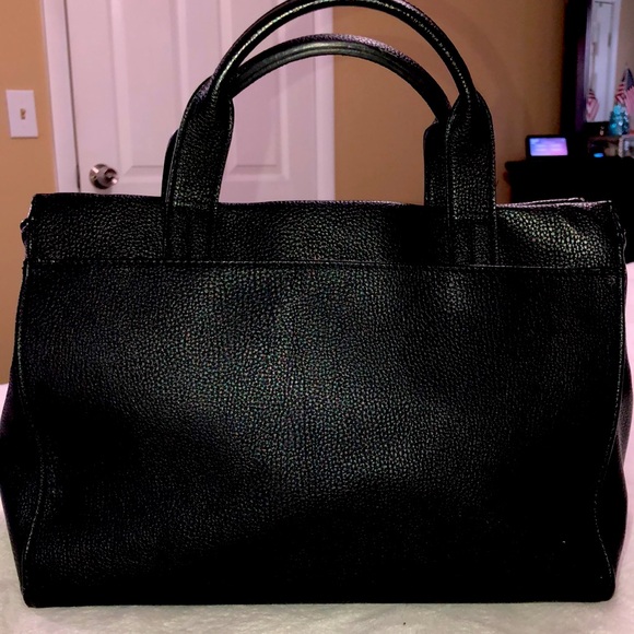 Tommy Hilfiger Black with Gold Star Details Handbag - Picture 3 of 12